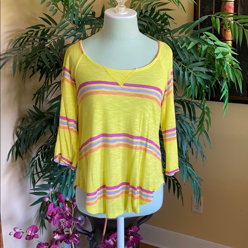 Splendid Stripe Cotton TShirt